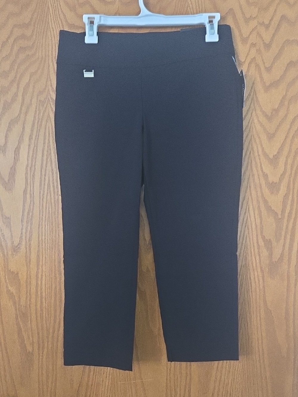 Alfani Black Stretch Capri Pants